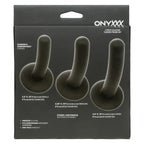 Onyxxx 3 Piece Silicone Curved Probe Set > Dildos > Neutral Dildos