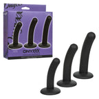 Onyxxx 3 Piece Silicone Curved Probe Set > Dildos > Neutral Dildos
