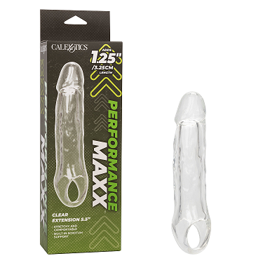 CalExotics Performance Maxx Clear Extension 5.5 Inches Clear SLEEVES