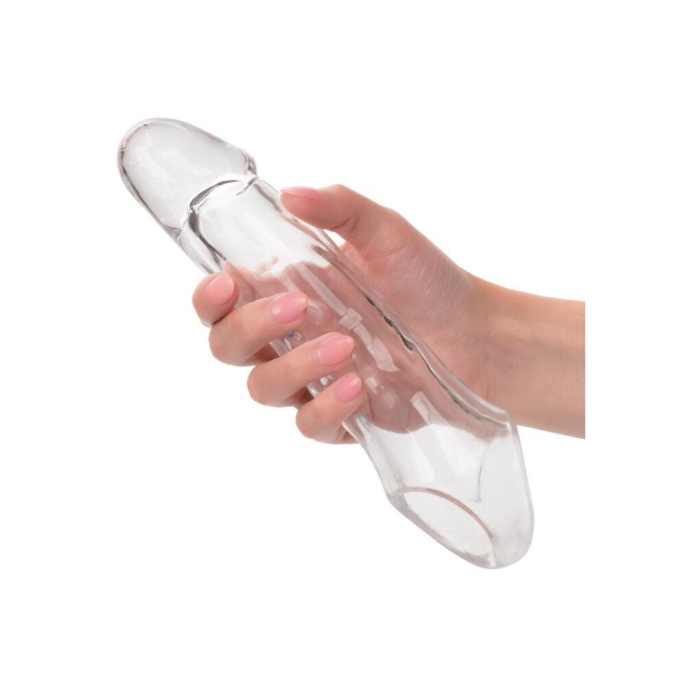 CalExotics Performance Maxx Clear Extension 7.5 Inches Penis Extension & Sleeves