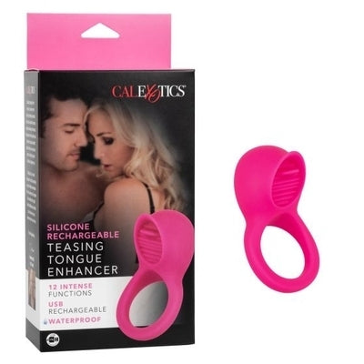 Vibrating Tongue Teaser Silicone Cock Ring > Cock Ring > Vibrating