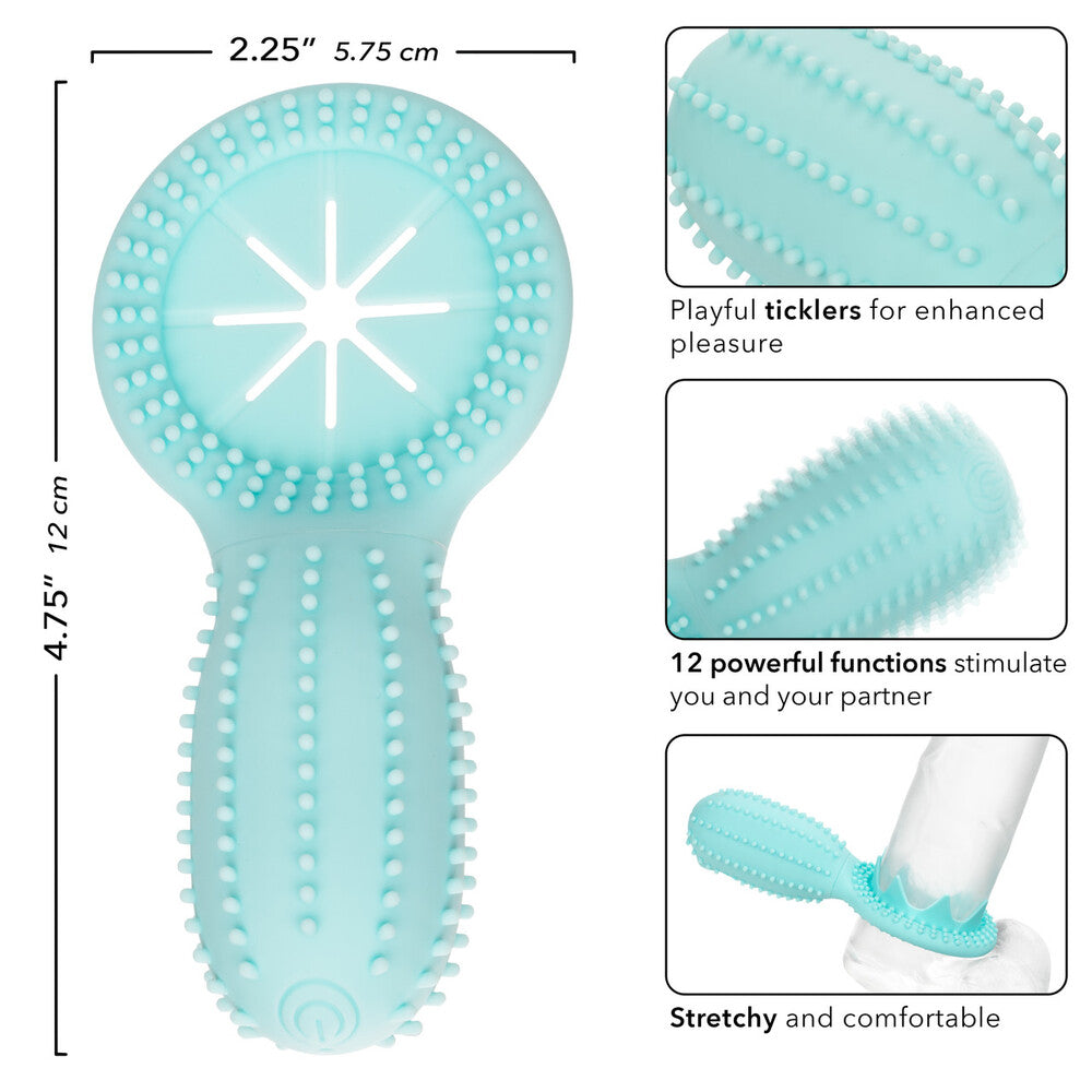 Elite 12X Enhancer – Rechargeable Vibrating Cock Ring with 12 Vibration Settings > Cock Ring > Vibrating