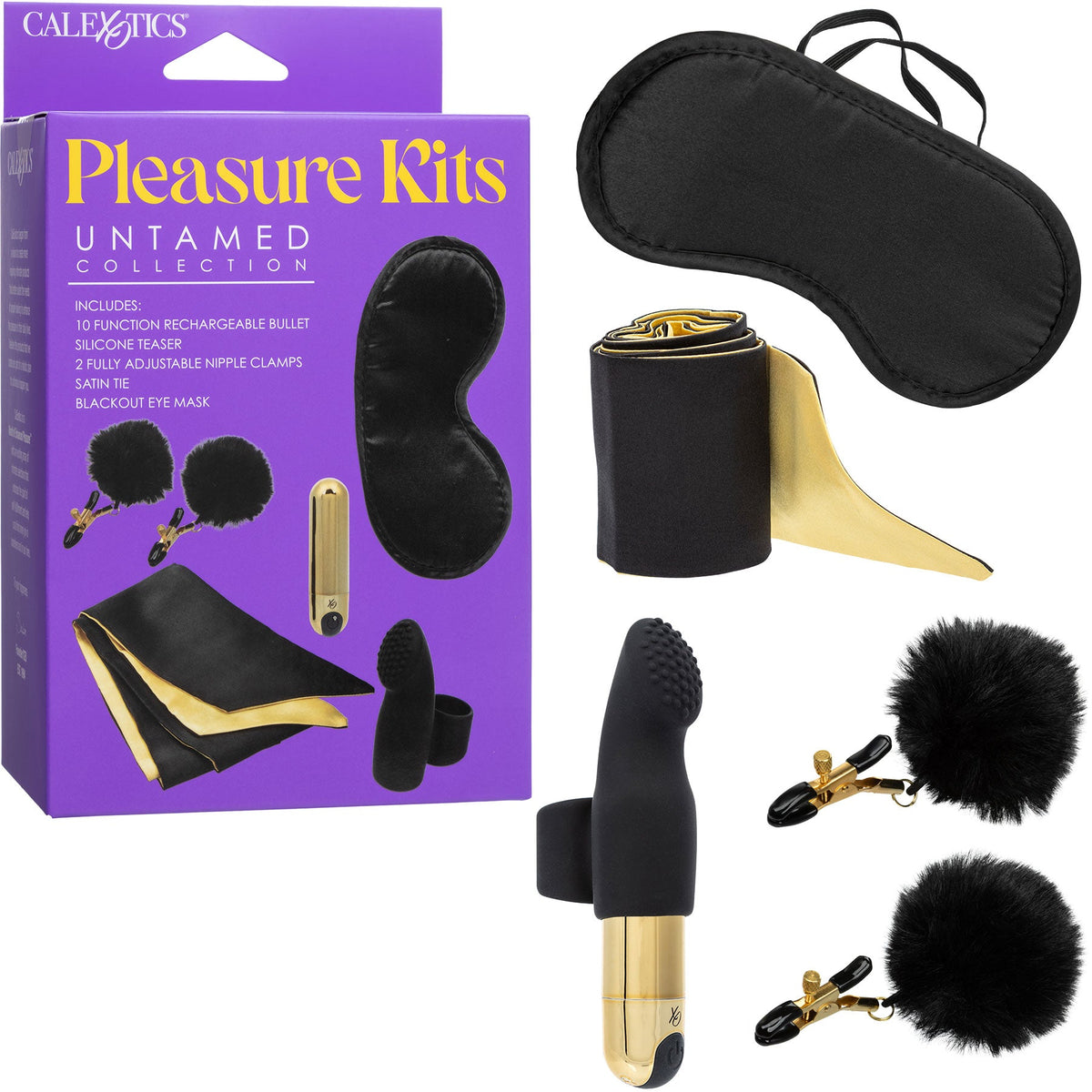 Pleasure Kits Untamed Collection – Rechargeable Sex Kit > Sex Toys > Sex Kits Main image