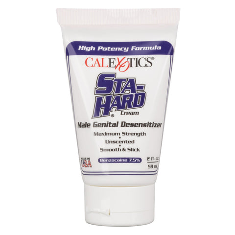 Sta-Hard Cream 2 Ounce Desensitizing Formula for Enhanced Pleasure Default Title ENHANCERS