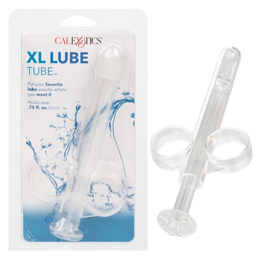 XL Lube Tube Clear Reusable Lubricant Dispensing Tube Default Title Lube Applicator