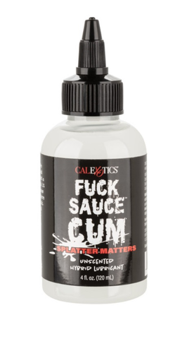 Fuck Sauce Unscented Cum Hybrid Lubricant 4 fl. oz Clear Fragrance Free Default Title Speciality Lubricants