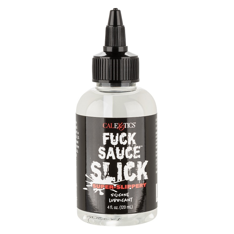 Fuck Sauce Slick Super Slippery Silicone Lubricant 4 fl. oz Clear Bottle Default Title Silicone Lubricant