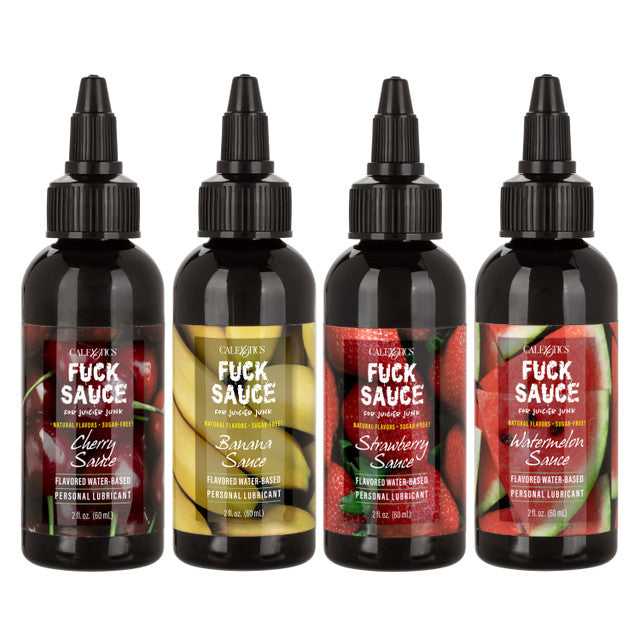 Fuck Sauce Flavored Water-Based Personal Lubricant Variety Pack 2oz > Lube > Speciality Exempt