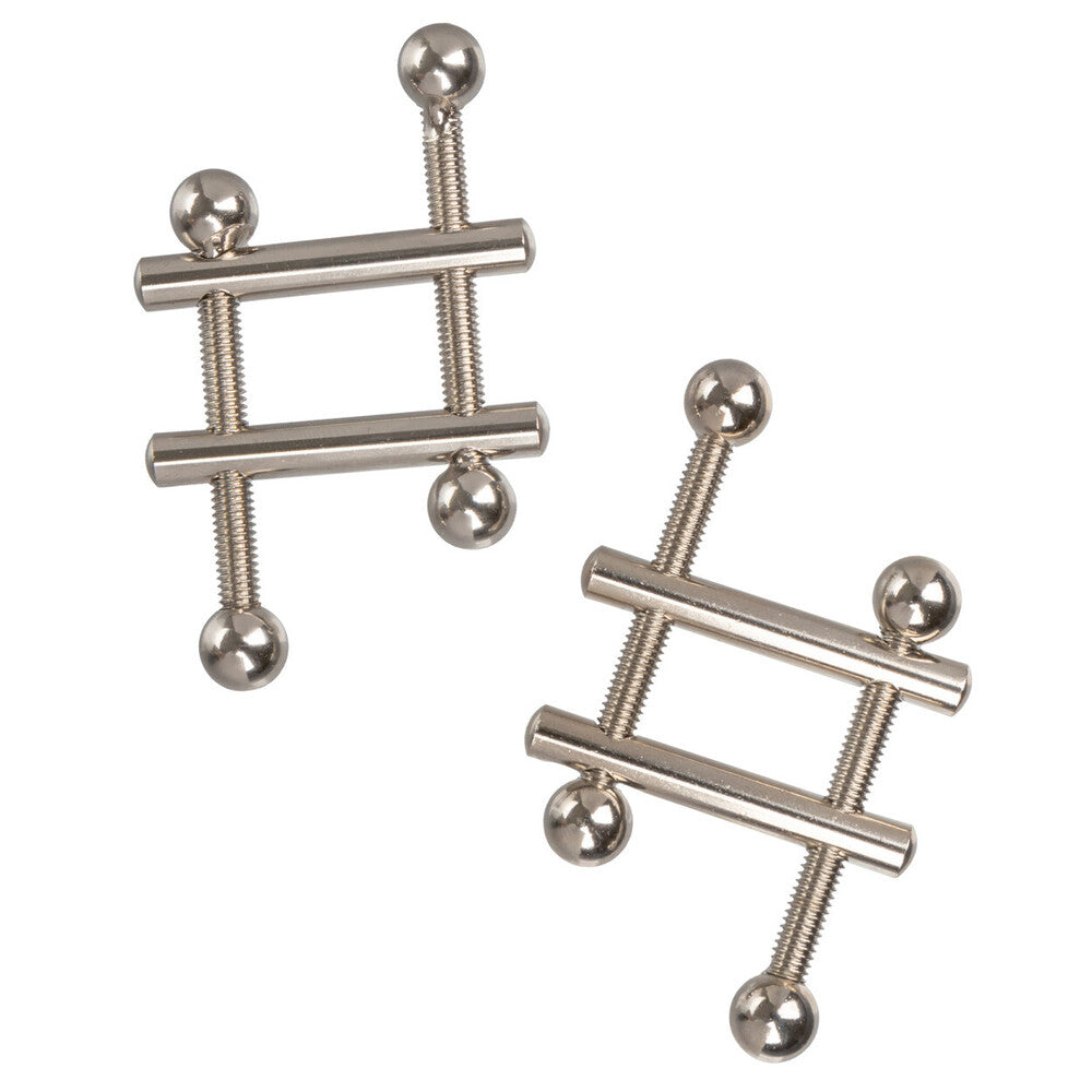 Nipple Grips Crossbar Nipple Vices Silver Nipple Clamps