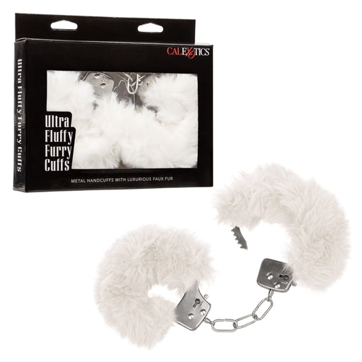 Ultra Fluffy White Furry Cuffs – Soft Bondage Handcuffs White > Bondage Gear > Handcuffs