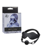 Nocturnal Collection Eye Mask and Breathable Ball Gag – Comfortable Sensory Restraint Set Default Title > Bondage Gear > Gags and Bits