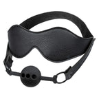 Nocturnal Collection Eye Mask and Breathable Ball Gag – Comfortable Sensory Restraint Set > Bondage Gear > Gags and Bits
