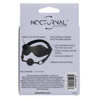 Nocturnal Collection Eye Mask and Breathable Ball Gag – Comfortable Sensory Restraint Set > Bondage Gear > Gags and Bits