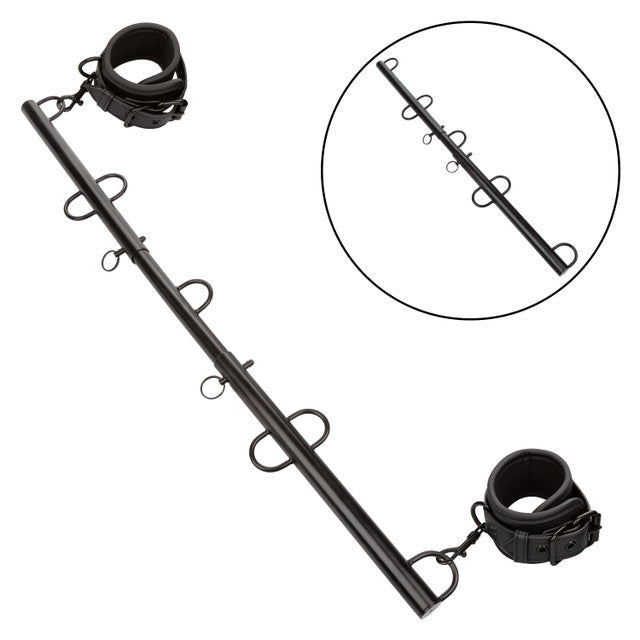 Nocturnal Collection Spreader Bar with Cuffs – Adjustable Bondage Accessory Secondary image