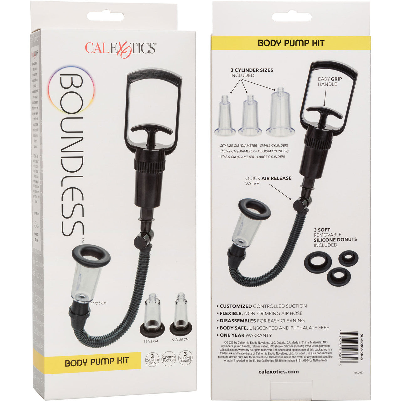 Boundless Body Pump Kit – Customizable Suction Body Pump Set > Pumps > Female Pumps