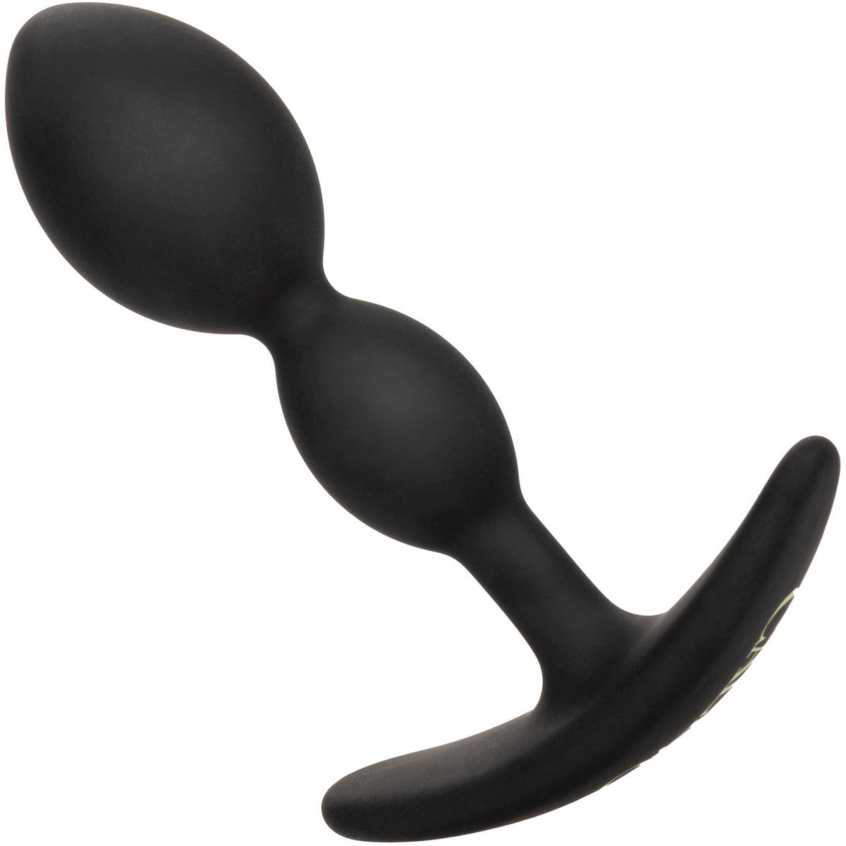 Boundless 2X Teardrop Plug Black Flexible Silicone 2 Bulb Size > Anal Range > Butt Plugs