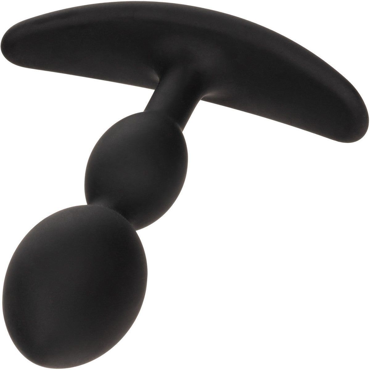 Boundless 2X Teardrop Plug Black Flexible Silicone 2 Bulb Size > Anal Range > Butt Plugs