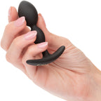 Boundless 2X Teardrop Plug Black Flexible Silicone 2 Bulb Size > Anal Range > Butt Plugs