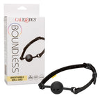 Boundless Breathable Ball Gag – Adjustable Ball Gag Black Black > Bondage Gear > Gags and Bits