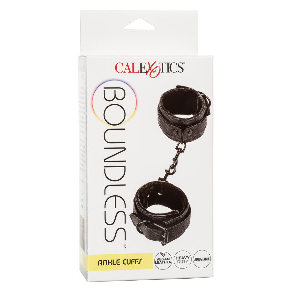 Boundless Ankle Cuffs – Luxury Faux Leather Restraint Cuffs > Bondage Gear > Restraints