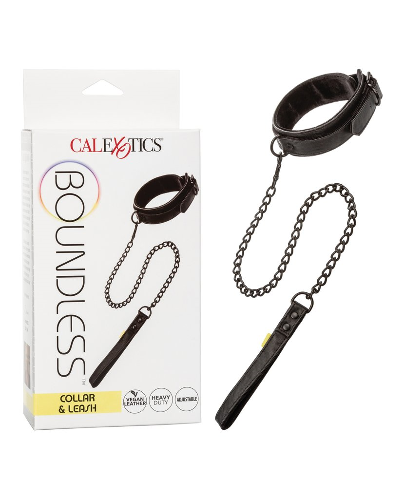 Boundless Collar and Leash Set – Adjustable Bondage Accessories > Bondage Gear > Collars & Leashes