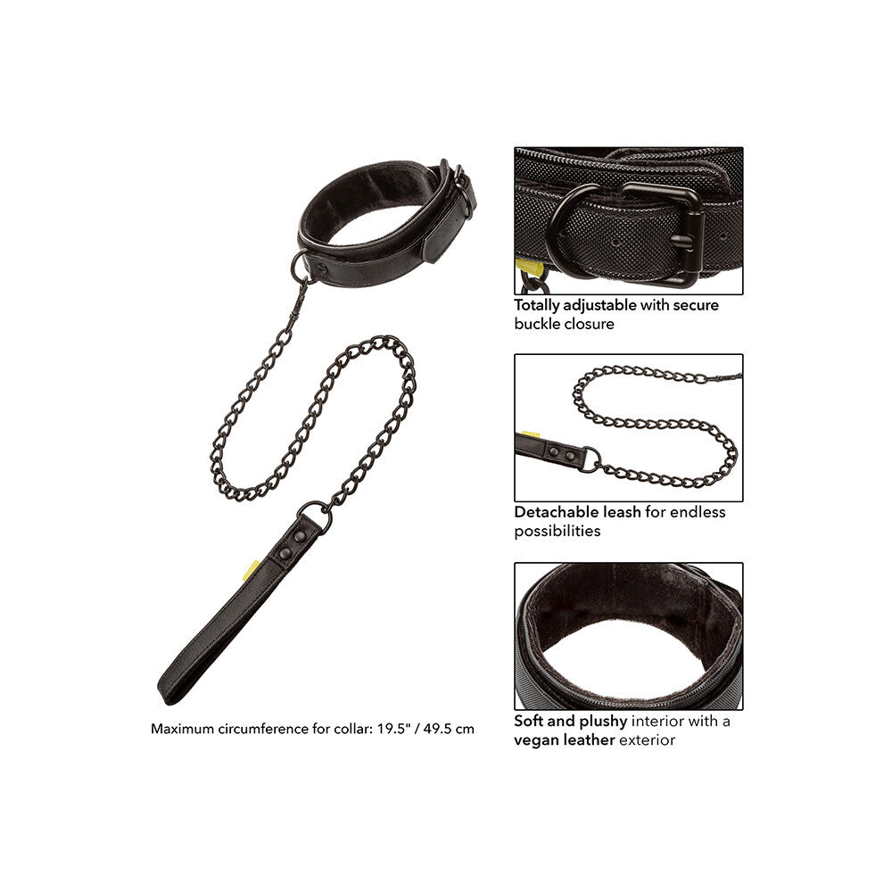Boundless Collar and Leash Set – Adjustable Bondage Accessories > Bondage Gear > Collars & Leashes
