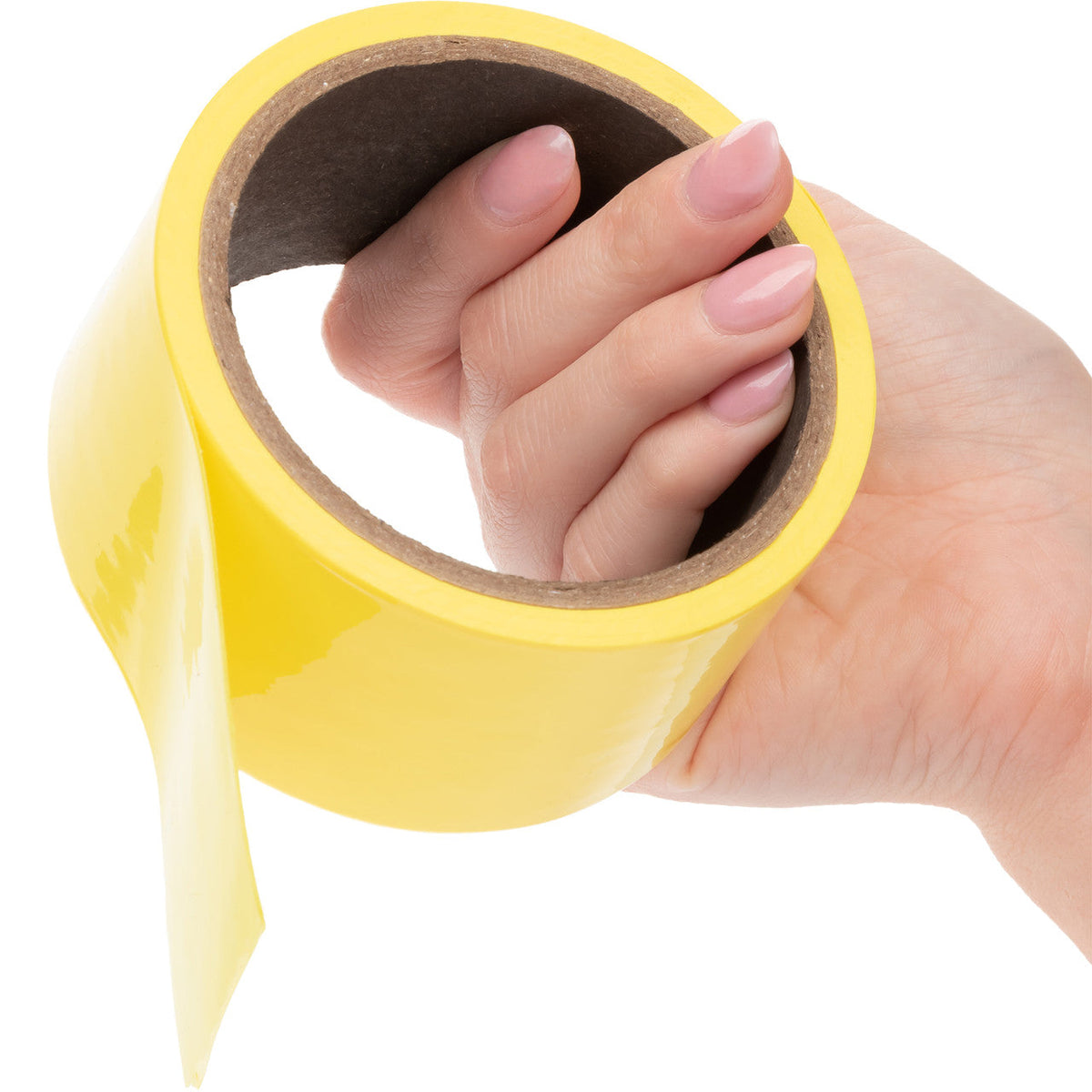 Boundless Bondage Tape Yellow 60 Feet Stretchy Durable Reusable Restraint Tape > Bondage Gear > Tape