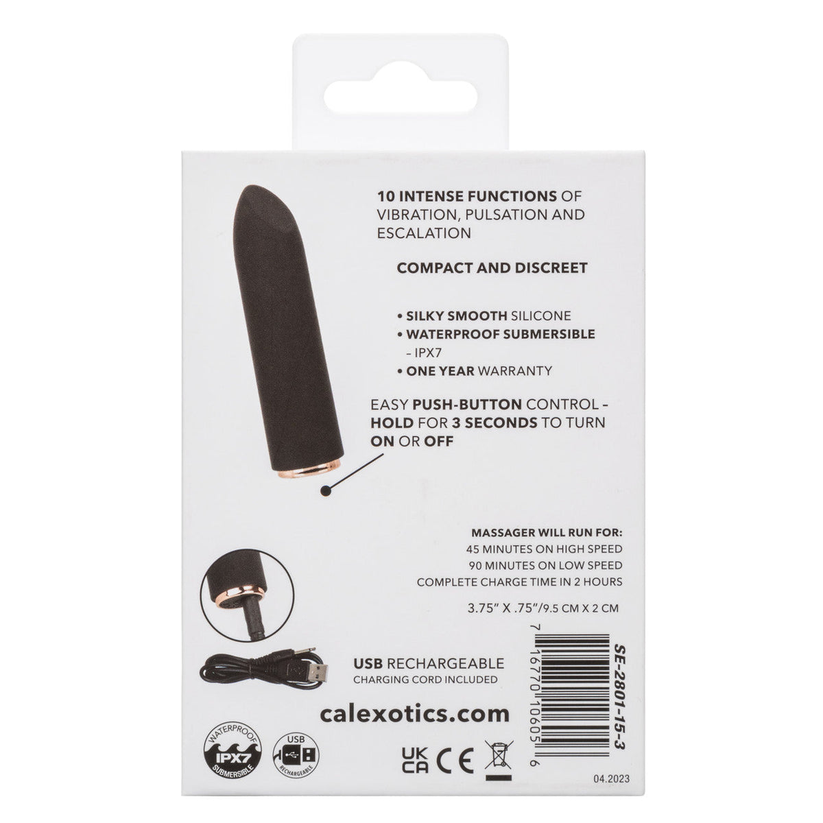 Raven Teaser – Compact Mini Massager with 10 Intense Functions Vibrator > Vibrators > Mini Vibrators