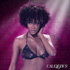 Calexotics Radiance Triangle Bikini Top with Dazzling Rhinestone Accents