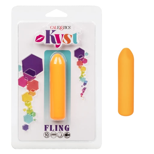 Kyst Fling (Orange) – Rechargeable Mini Silicone Massager Default Title BULLETS