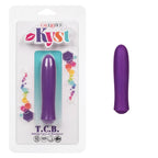 Kyst T.C.B. Taking Care of Business Mini Massager Purple 4-Inch Satin Finish Default Title > Vibrators > Mini Vibrators