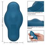 CalExotics Dual Rider Remote Control Bump and Grind Vibrating Vibrator Rider Pad