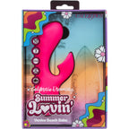 California Dreaming Summer Lovin Babe - Three Speed Dual Stimulator Pink > Sex Toys For Ladies > Air Pulsation