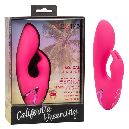 California Dreaming So Cal Sunshine 6 Inch Dual Vibe > Vibrators > Ladies > Rabbit