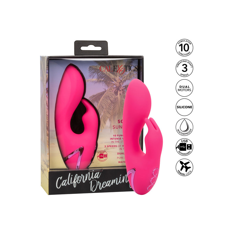 California Dreaming So Cal Sunshine 6 Inch Dual Vibe > Vibrators > Ladies > Rabbit