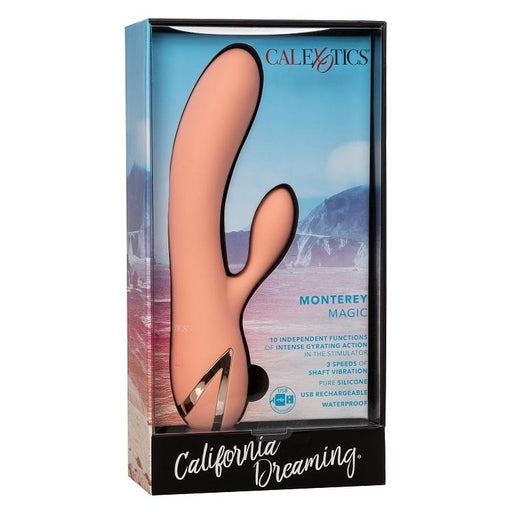 Monterey Magic Vibrator with Clitoral Stimulator – Sleek Vibrator Default Title > Vibrators > Ladies > Rabbit