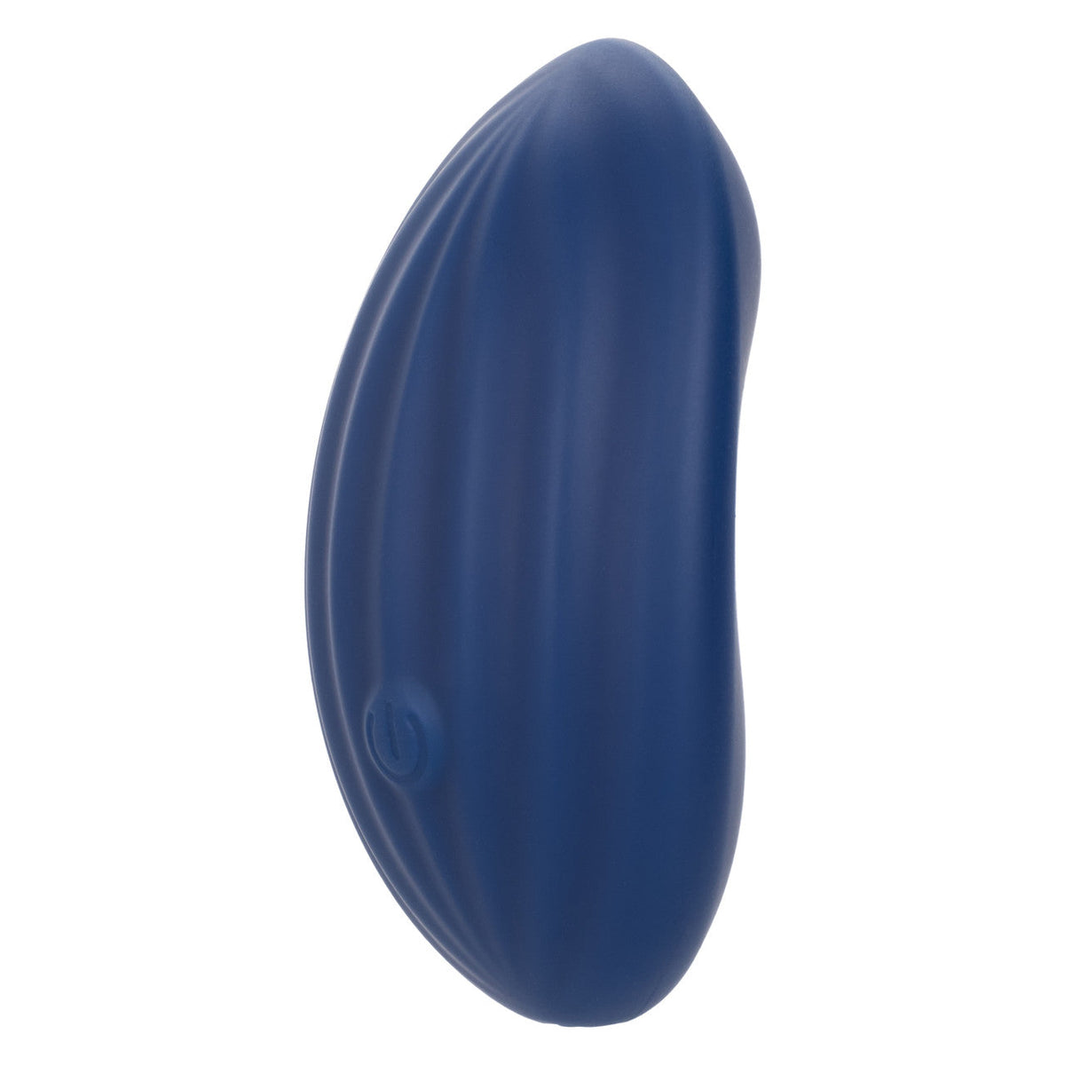 CalExotics Cashmere Velvet Curve Handheld Massager in Navy Blue with 10 Speeds, Liquid Silicone,= > Vibrators > Standard Vibrators