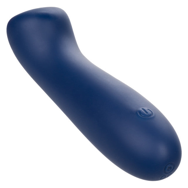 Cashmere Satin G Blue Liquid Silicone Massager With 10 Speeds Waterproof Rechargeable > Vibrators > Standard Vibrators