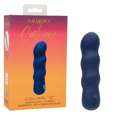 Cashmere Satin Swirl G Vibrator for Intimate Moments Default Title Vibrators