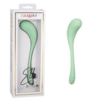 Elle Liquid Silicone Wand Vibrator in Mint Green with 10 Vibration Functions and Rechargeable > Vibrators > Standard Vibrators