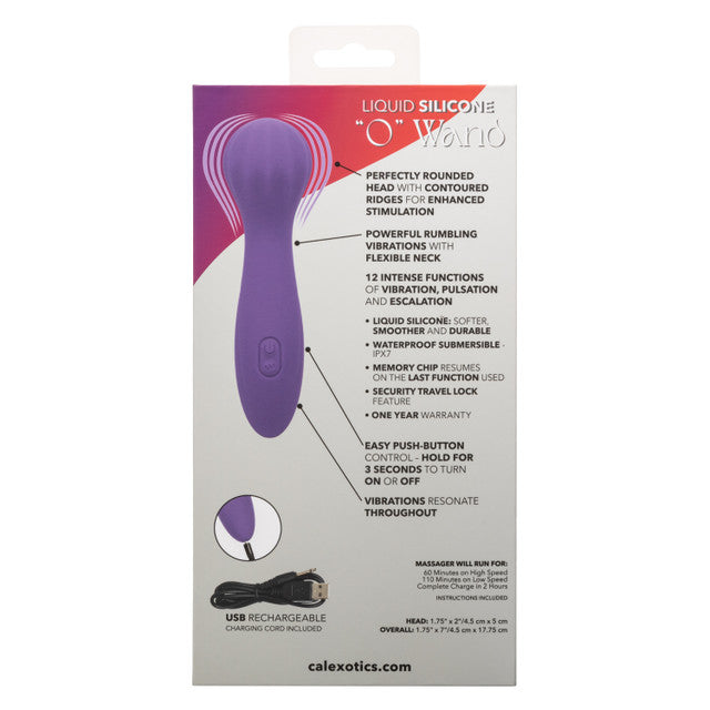 Calexotics Stella Liquid Silicone O Wand Massager Vibrator