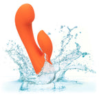 Calexotics Stella Liquid Silicone Dual G Massager Vibrator Pulsation Escalation