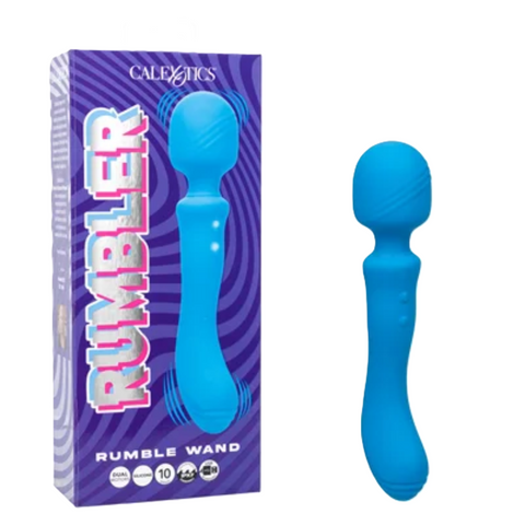 Rumbler Rumble Wand (Blue) – Dual-Ended Vibrator Default Title Vibrators - G Spot