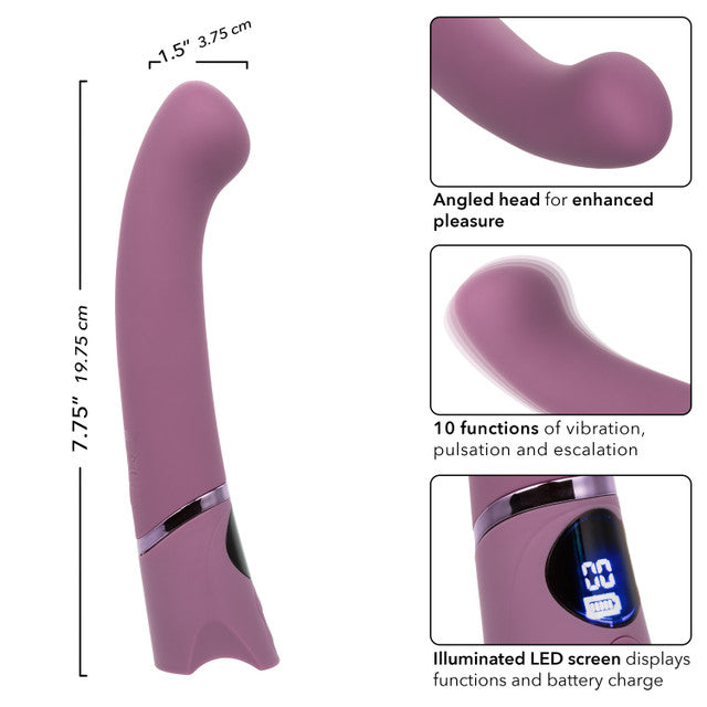 Orgasmatron Digital G-Wand Premium Silicone Waterproof Wand Massager with LED Screen and -C Rechargeable > Sex Toys For Ladies > G-Spot Vibrators