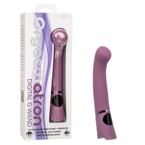 Orgasmatron Digital G-Wand Premium Silicone Waterproof Wand Massager with LED Screen and USB-C Rechargeable Default Title Vibrators