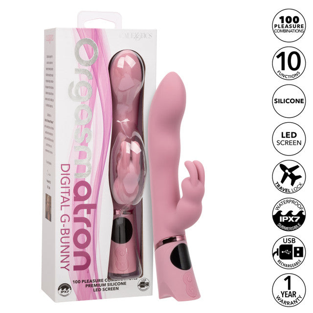 Orgasmatron Digital G-Bunny – Dual Massager with Contoured G Vibrator > Vibrators > Ladies > Rabbit
