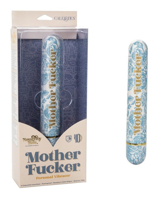 Naughty Bits Mother Fucker Personal Vibrator 6.25 Inch Girthy Waterproof Massager with 10 Intense Vibration Functions Default Title Vibrators