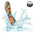 Hype Ridg'd G Colorful Graffiti Silicone G-Spot Vibrator Waterproof > Sex Toys For Ladies > G-Spot Vibrators