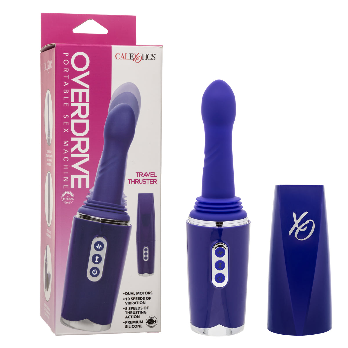 Overdrive On-The-Go Portable Charger Default Title Sex Machines