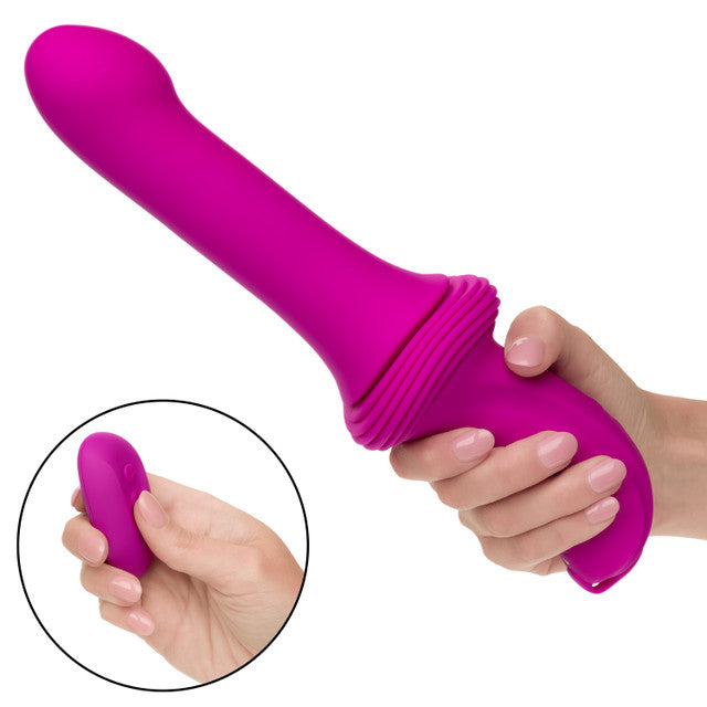 Overdrive Remote Control Sex Machine Smooth Thruster in Purple (6.75 inches) Secondary image